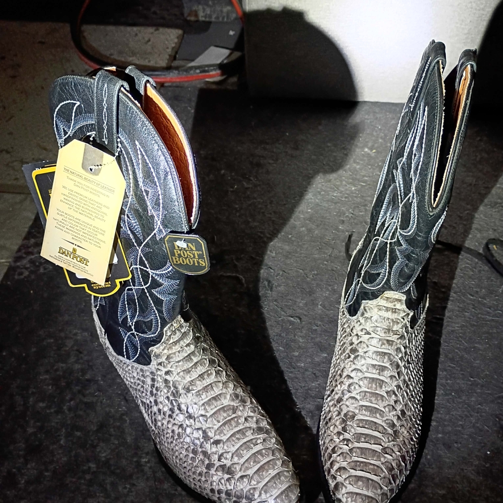 Dan Post Natural Python Boots - image 1